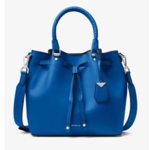 Authentic Michael Kors Blakely Leather Bucket Bag